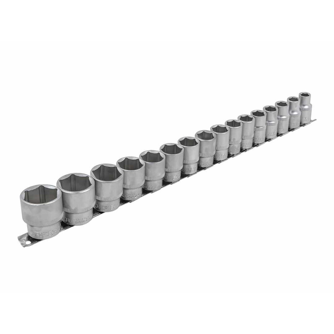 1/2" Galvučių rinkinys 16vnt.