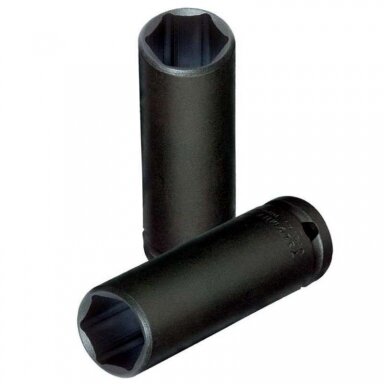 1/2" Prailginta smūginė galvutė 17mm 1/2" Prailginta smūginė galvutė 17mm