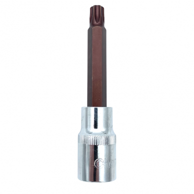1/2" Galvutė su 100L TORX antgaliu (prailginta) 1/2" Galvutė su 100L TORX antgaliu (prailginta)