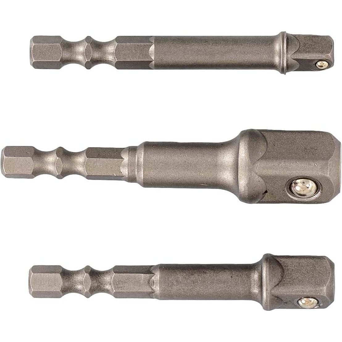 1/4" + 3/8" + 1/2" + 3/4" Adapterių rinkinys 12vnt. 5 1/4" + 3/8" + 1/2" + 3/4" Adapterių rinkinys 12vnt. 5