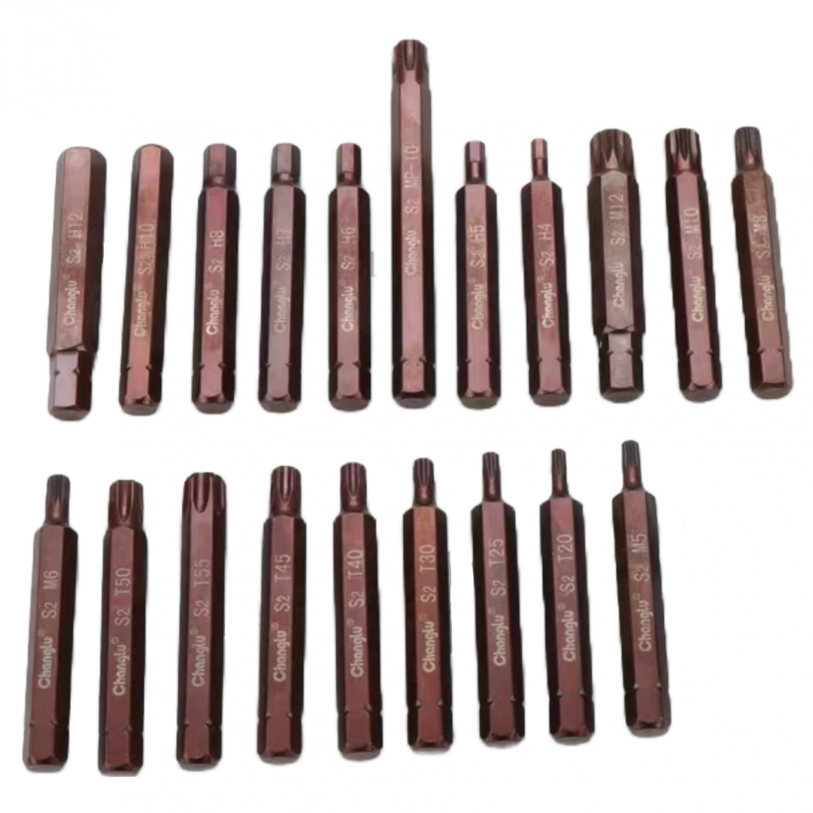 3/8" Antgaliai 70L TORX/SPLINE/IMBUS 5/1vnt. 3/8" Antgaliai 70L TORX/SPLINE/IMBUS 5/1vnt.