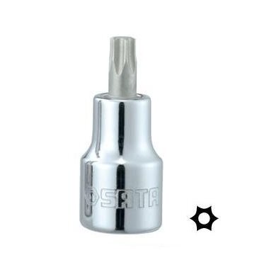 3/8" 50L Galvutė su TORX antgaliu (kiaurymė centre) 3/8" 50L Galvutė su TORX antgaliu (kiaurymė centre)