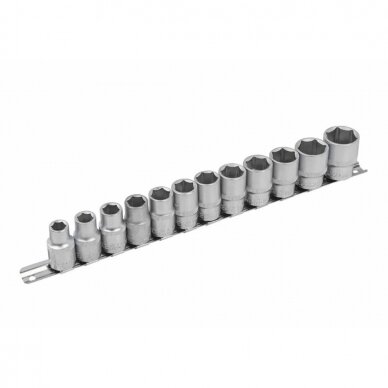 1/2" Galvučių rinkinys 12vnt. 1/2" Galvučių rinkinys 12vnt.