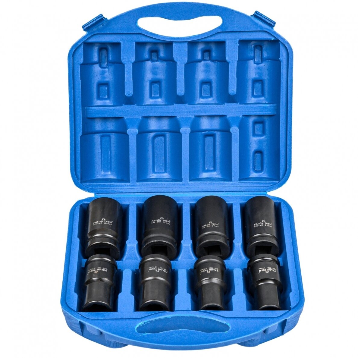 3/4"  Galvučių rinkinys 8vnt. 17-32mm