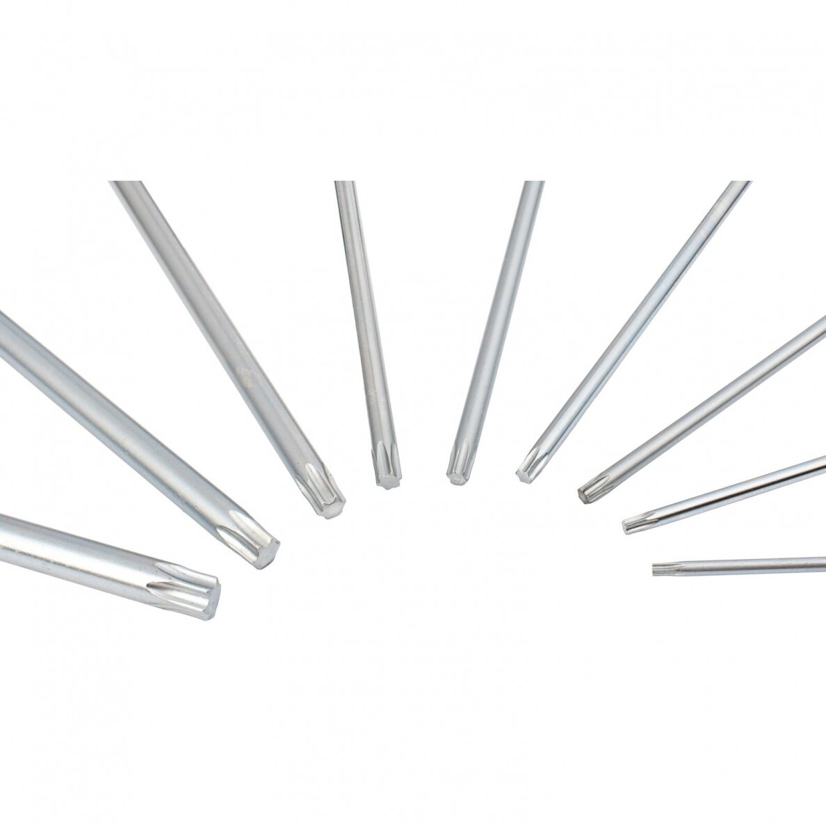 T tipo raktų rinkinys 9vnt. (torx) T-10-T-50 1