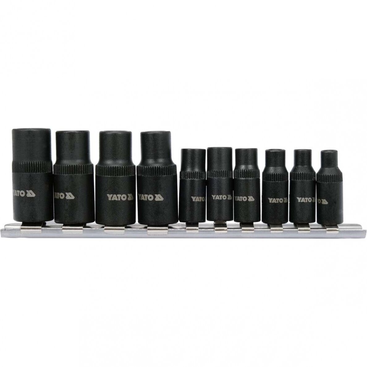 Adapterių rinkinys sriegikliams 1/4", 3/8" (10vnt) 2 Adapterių rinkinys sriegikliams 1/4", 3/8" (10vnt) 2