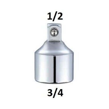 Adapteris 3/4"(F) - 1/2"(M) Adapteris 3/4"(F) - 1/2"(M)