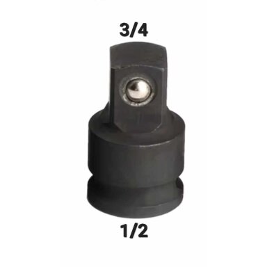 Adapteris smūginis 1/2"(F) - 3/4"(M)