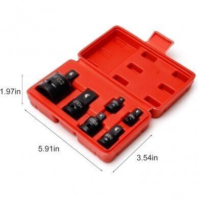 Adapterių smūginių rinkinys 6vnt. 2