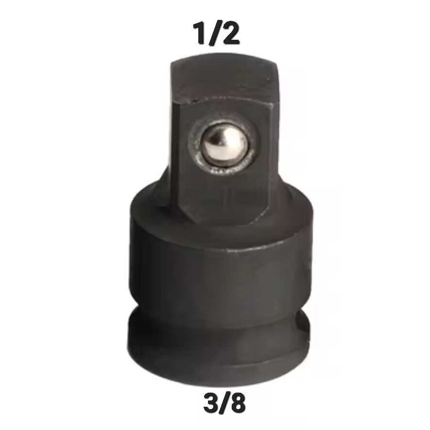 Adapteris smūginis 3/8"(F) - 1/2"(M)