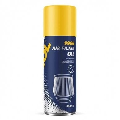 Aerozolinis oro filtrų tepalas MANNOL 200ml Aerozolinis oro filtrų tepalas MANNOL 200ml