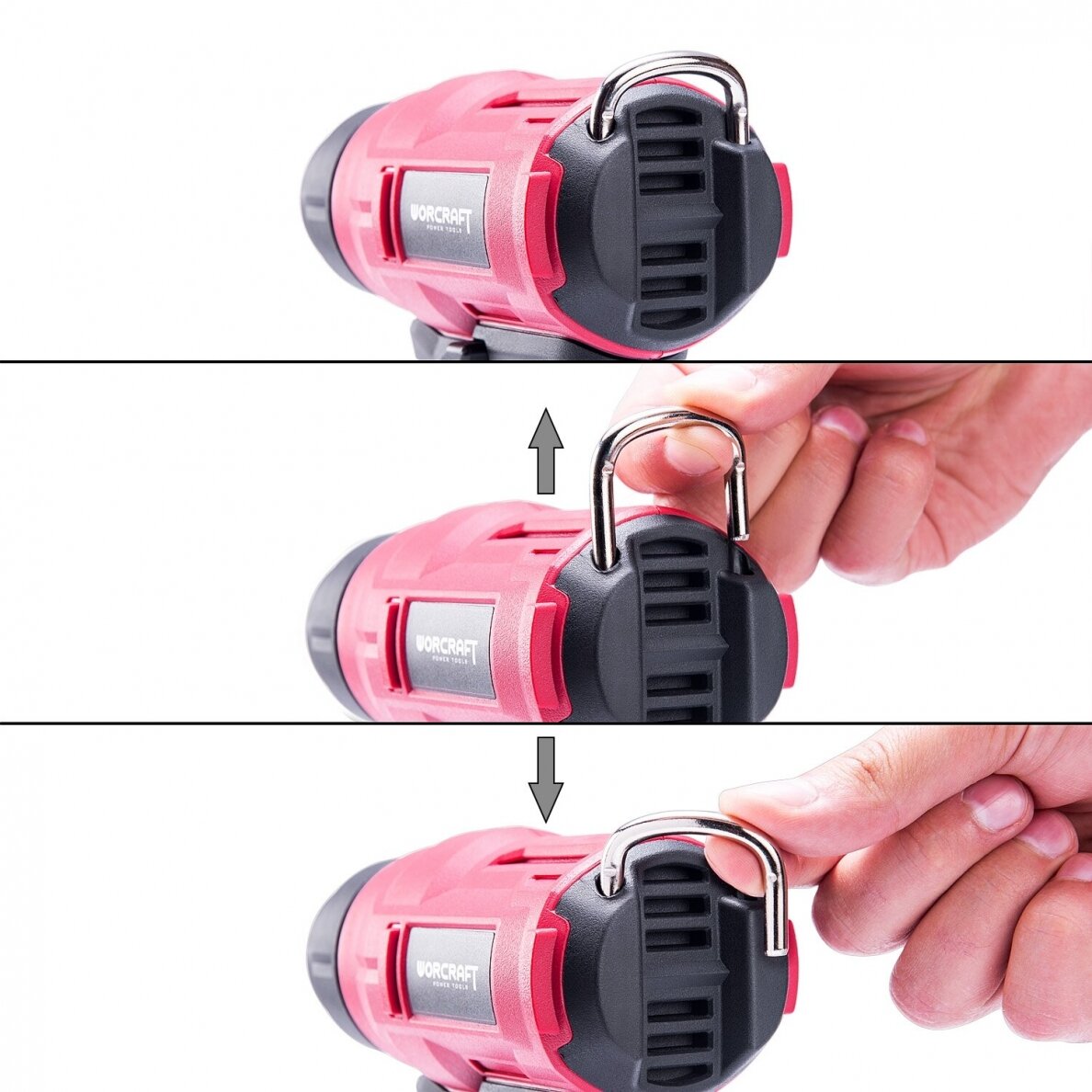Akumuliatorinė orapūtė su priedais 20V LI-ION 9 Akumuliatorinė orapūtė su priedais 20V LI-ION 9