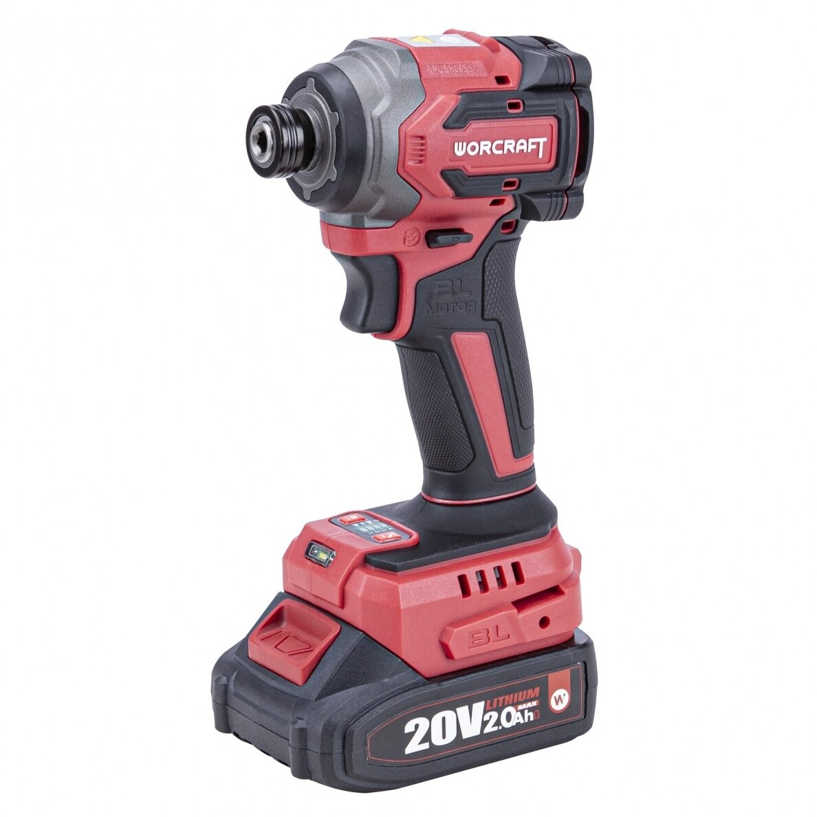 Akumuliatorinis smūginis suktuvas 1/4'' 20V LI-ION 1 Akumuliatorinis smūginis suktuvas 1/4'' 20V LI-ION 1