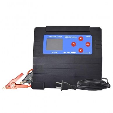Akumuliatoriaus įkroviklis-testeris 12V 15A 3-360Ah Akumuliatoriaus įkroviklis-testeris 12V 15A 3-360Ah