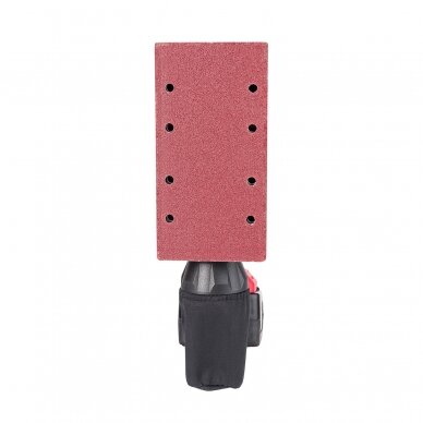 Akumuliatorinis šlifuoklis orbitinis 94x185mm 20V LI-ION 15 Akumuliatorinis šlifuoklis orbitinis 94x185mm 20V LI-ION 15