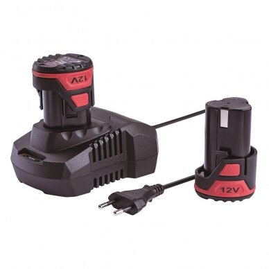 Akumuliatorinis tiesinis pjūklas 12V LI-ION 8 Akumuliatorinis tiesinis pjūklas 12V LI-ION 8
