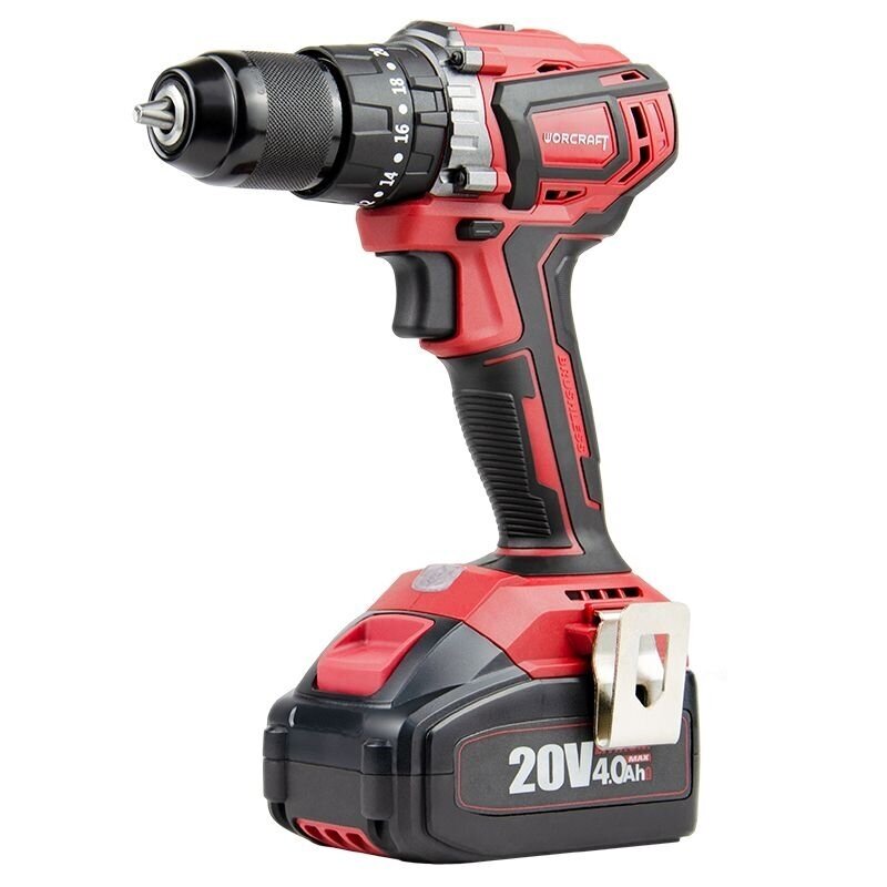 Akumuliatorinio suktuvo-gręžtuvo ir kampinio šlifuoklio rinkinys 20V LI-ION (XCUBE dėžė) 3 Akumuliatorinio suktuvo-gręžtuvo ir kampinio šlifuoklio rinkinys 20V LI-ION (XCUBE dėžė) 3