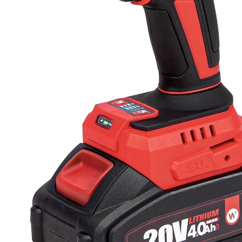 Akumuliatorinis smūginis suktuvas 1/4'' 20V LI-ION 6 Akumuliatorinis smūginis suktuvas 1/4'' 20V LI-ION 6
