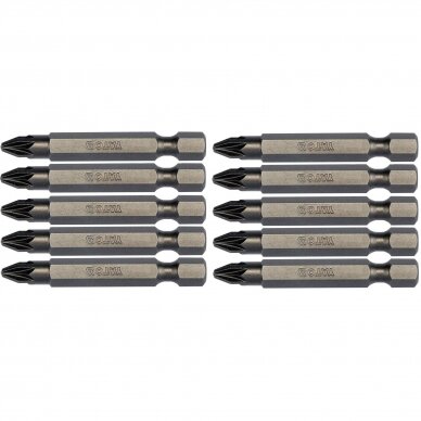 Antgalis 1/4' PZ #2x 50mmL (10vnt) Antgalis 1/4' PZ #2x 50mmL (10vnt)