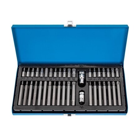 Antgalių rinkinys TORX. HEX. SPLINE 40vnt. (S1) Antgalių rinkinys TORX. HEX. SPLINE 40vnt. (S1)