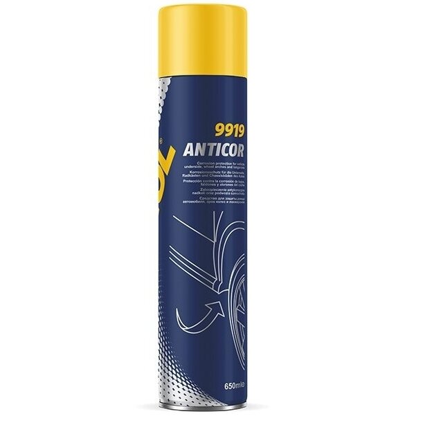 Antikorozinis purškiamas gruntas Anticor MANNOL 650ml Antikorozinis purškiamas gruntas Anticor MANNOL 650ml