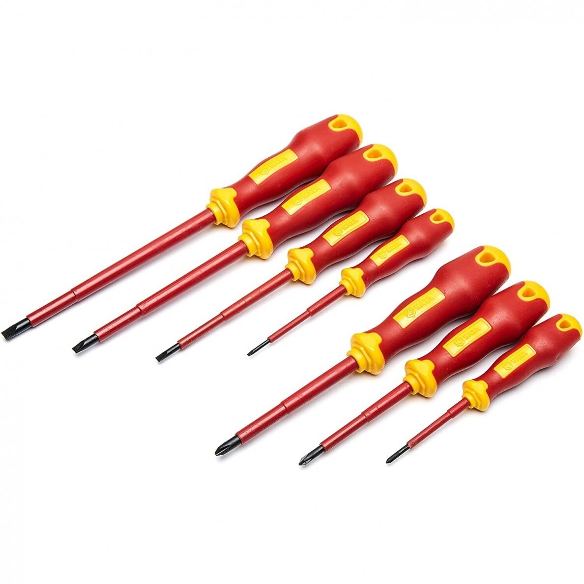 Atsuktuvų rinkinys elektrikui (7vnt), (SATA) Atsuktuvų rinkinys elektrikui (7vnt), (SATA)