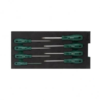 Atsuktuvų TORX rinkinys 8 vnt. 2 Atsuktuvų TORX rinkinys 8 vnt. 2