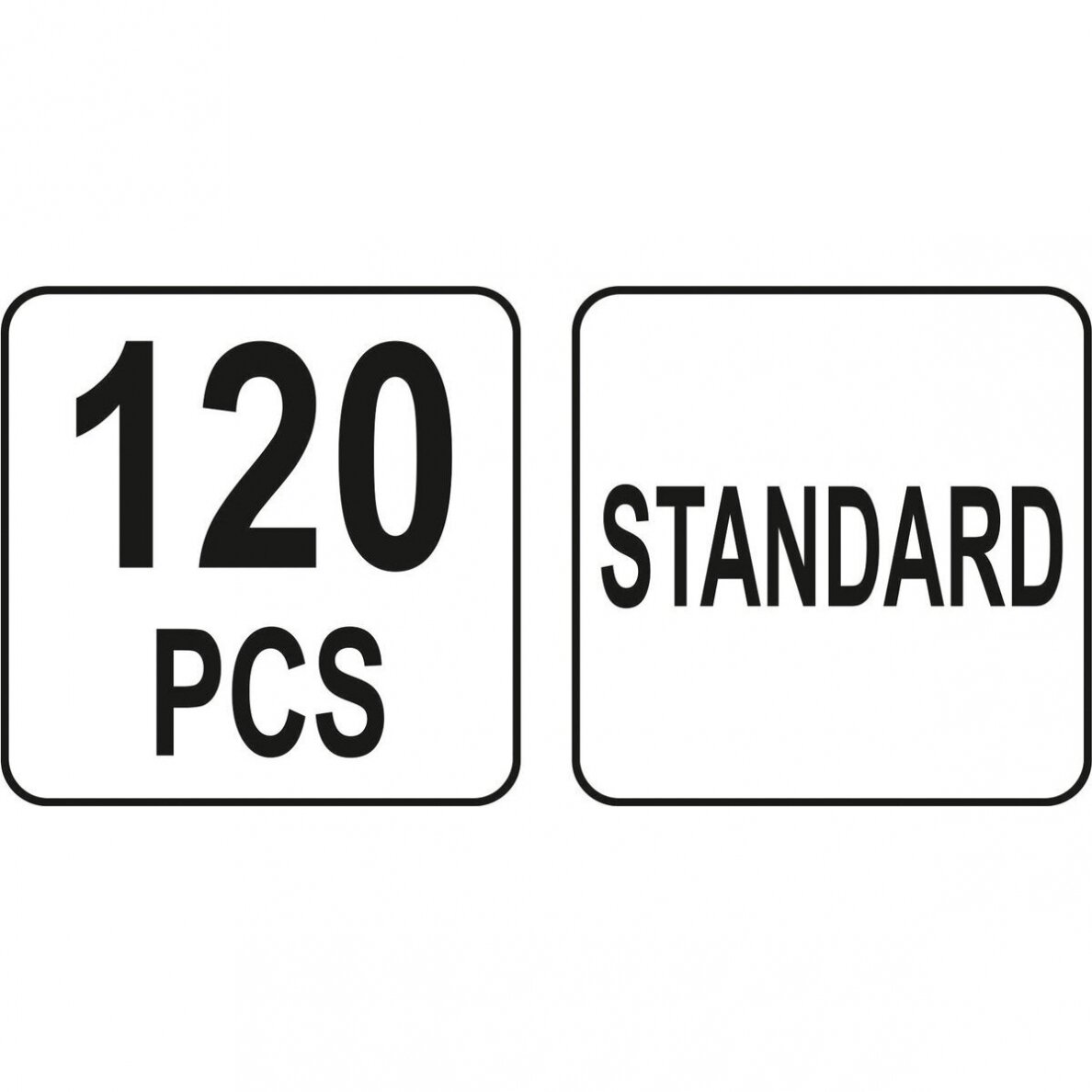 Automobilių saugiklių rinkinys (120vnt) STANDART 3