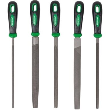 Dildžių rinkinys metalui 5vnt 200mm