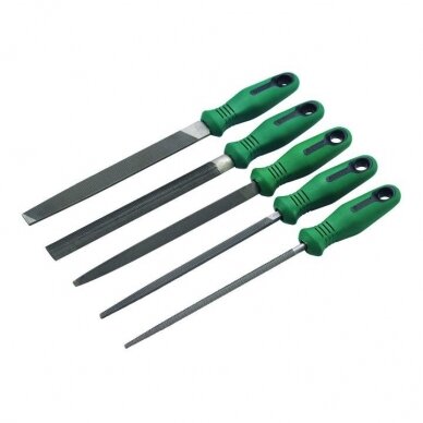 Dildžių rinkinys metalui (5vnt) 200mm Dildžių rinkinys metalui (5vnt) 200mm