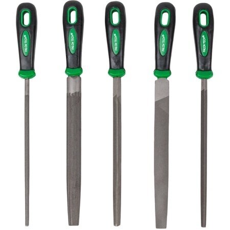 Dildžių rinkinys metalui 5vnt 200mm Dildžių rinkinys metalui 5vnt 200mm