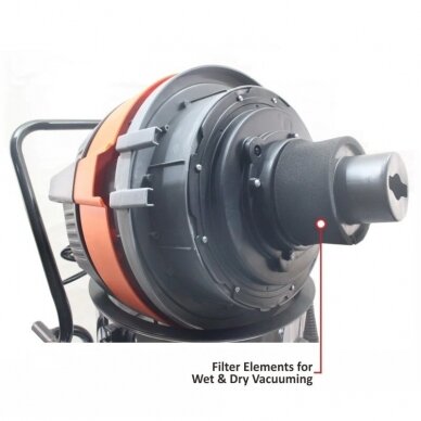 Dulkių siurblys 80l 3000W 3 Dulkių siurblys 80l 3000W 3