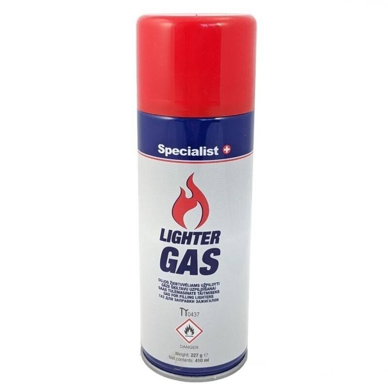 Dujos butano žiebtuvėliams Specialist+ 227g Dujos butano žiebtuvėliams Specialist+ 227g