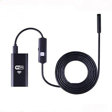 Endoskopas su WI-FI, Ø 8mm, 5m 1 Endoskopas su WI-FI, Ø 8mm, 5m 1