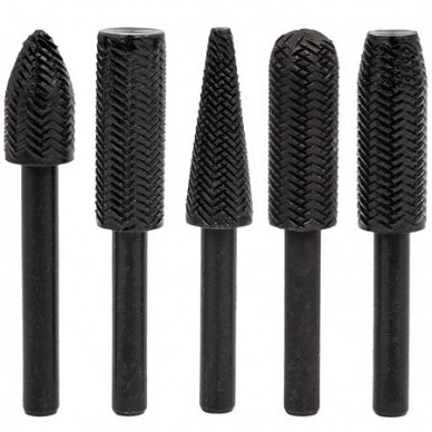 Frezų metalui rinkinys (5vnt)