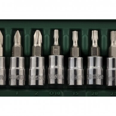 Galvučių rinkinys 1/4" (52vnt) 6 Galvučių rinkinys 1/4" (52vnt) 6