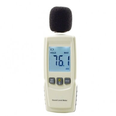 Garso lygio matuoklis 30-130dBA 1 Garso lygio matuoklis 30-130dBA 1