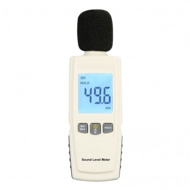 Garso lygio matuoklis 30-130dBA Garso lygio matuoklis 30-130dBA