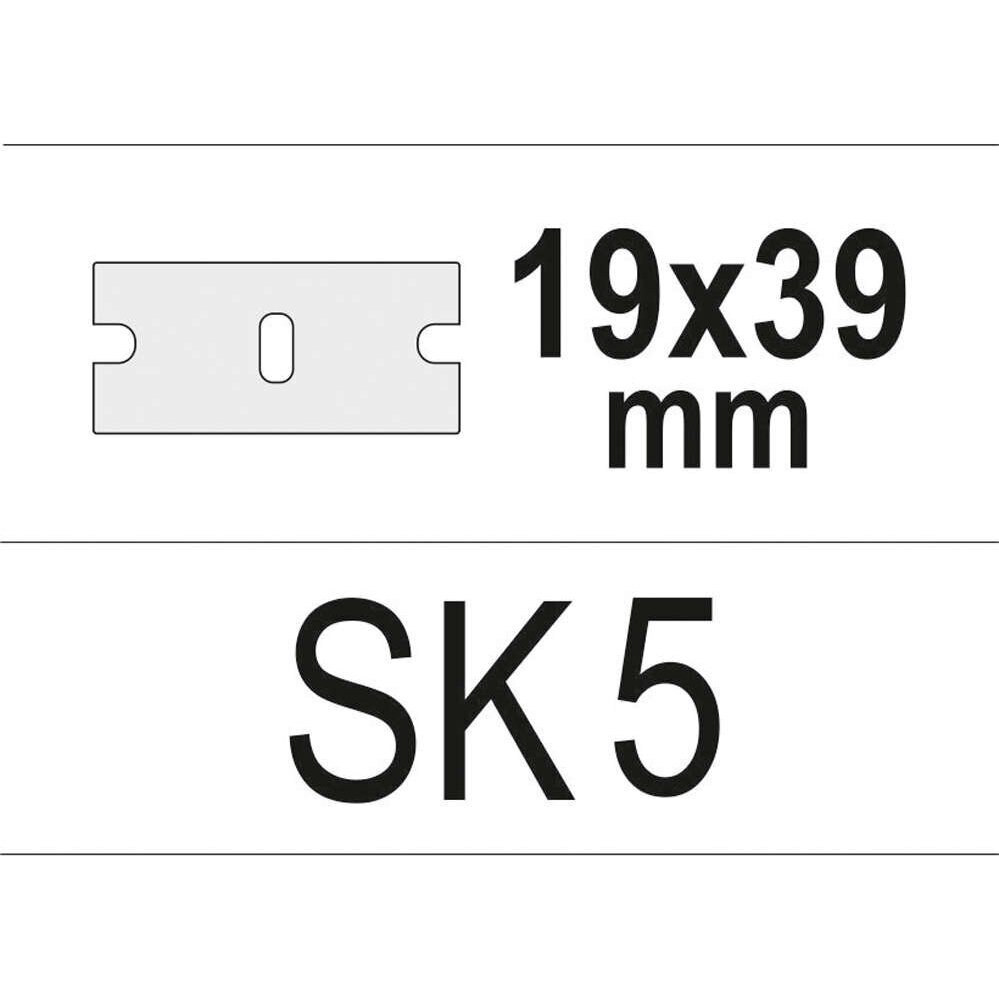 Geležčių stiklo grandikliui 39x200mm rinkinys (10vnt) 1 Geležčių stiklo grandikliui 39x200mm rinkinys (10vnt) 1