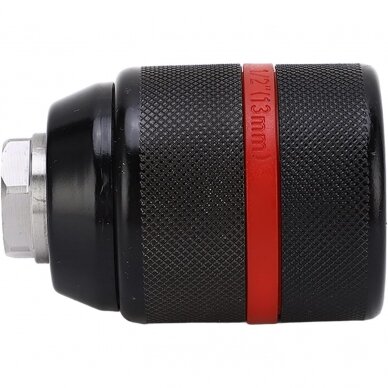 Griebtuvas gręžtuvui 1/2'' Ø2-13mm su adapteriais 4vnt. 5 Griebtuvas gręžtuvui 1/2'' Ø2-13mm su adapteriais 4vnt. 5