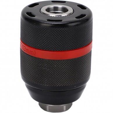 Griebtuvas gręžtuvui 1/2'' Ø2-13mm su adapteriais 4vnt. 6 Griebtuvas gręžtuvui 1/2'' Ø2-13mm su adapteriais 4vnt. 6