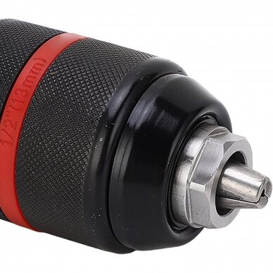Griebtuvas gręžtuvui 1/2'' Ø2-13mm su adapteriais 4vnt. 7 Griebtuvas gręžtuvui 1/2'' Ø2-13mm su adapteriais 4vnt. 7