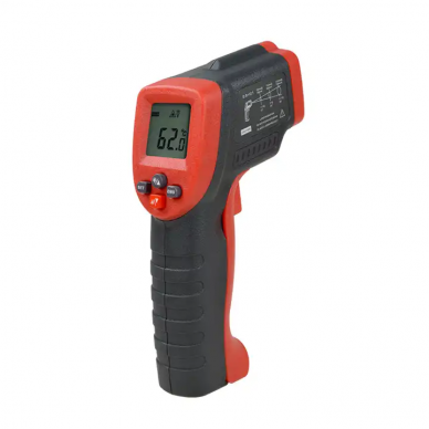 Infraraudonųjų spindulių termometras skaitmeninis / pirometras 550°C Infraraudonųjų spindulių termometras skaitmeninis / pirometras 550°C