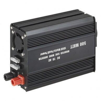 Įtampos keitiklis (inverteris) 12V/24V-230V 1 Įtampos keitiklis (inverteris) 12V/24V-230V 1
