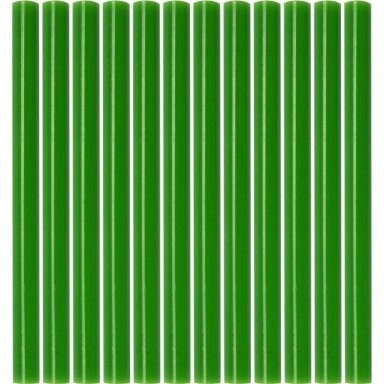 Karštų klijų lazdelių rinkinys (žalios) (12vnt) 7.2x100mm