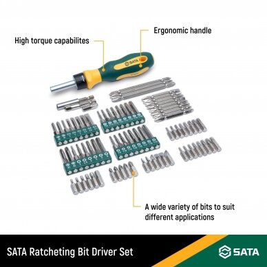 Keičiamų antgalių rinkinys (IMBUS, TORX, SPLINE)(80vnt) 2 Keičiamų antgalių rinkinys (IMBUS, TORX, SPLINE)(80vnt) 2