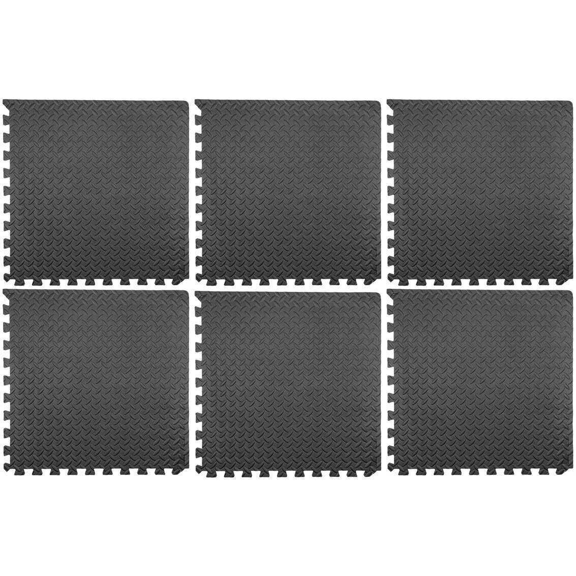 Kilimėlių EVA rink. dirbtuvėms/įrankių spintelėms 600x600x12mm (6vnt)
