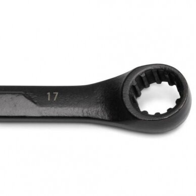 Komb. SPLINE raktų su atvira terkšle rinkinys 7vnt. (8-17mm)(juodi) 3 Komb. SPLINE raktų su atvira terkšle rinkinys 7vnt. (8-17mm)(juodi) 3