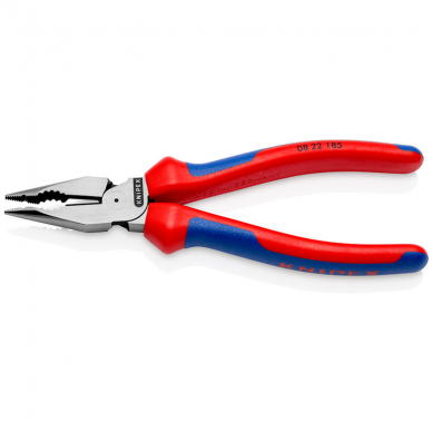 Kombinuotos replės siauromis žiaunomis 185mm KNIPEX 1 Kombinuotos replės siauromis žiaunomis 185mm KNIPEX 1
