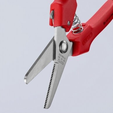 Kombinuotos žirklės 190mm KNIPEX 4 Kombinuotos žirklės 190mm KNIPEX 4